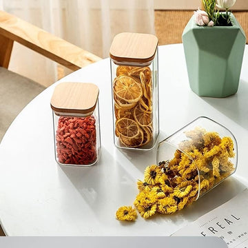 Dried Fruit Glass Storage Jar