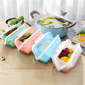 Silicone Microwaveable Storage Bag