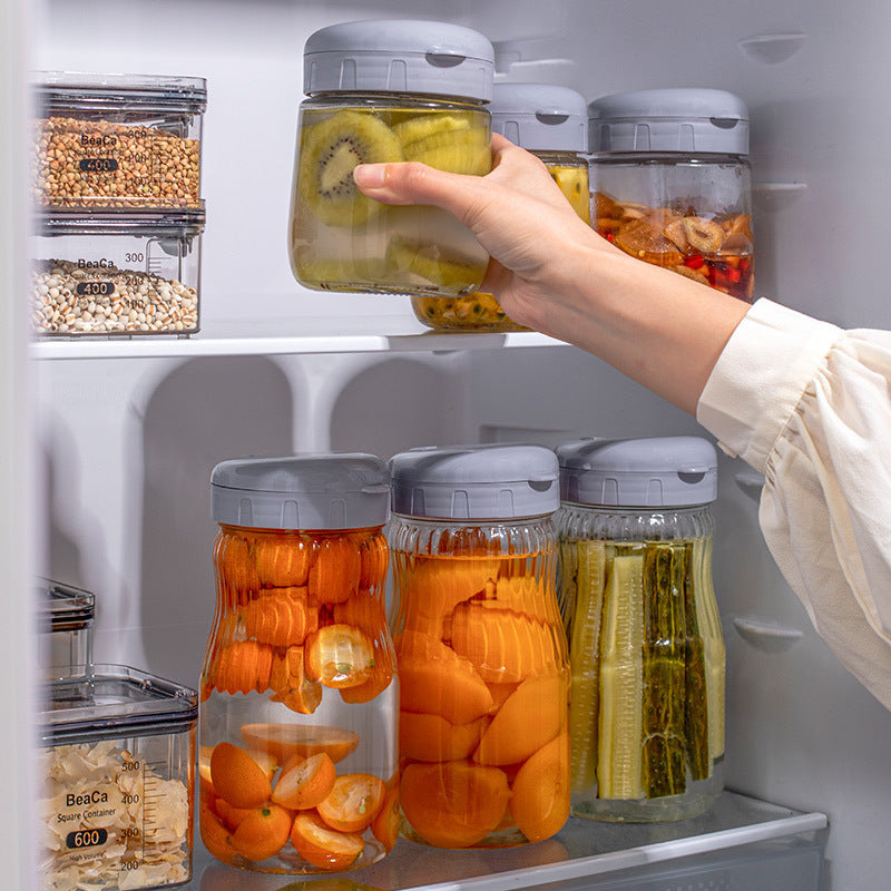 Modern Food Glass Storage Jar