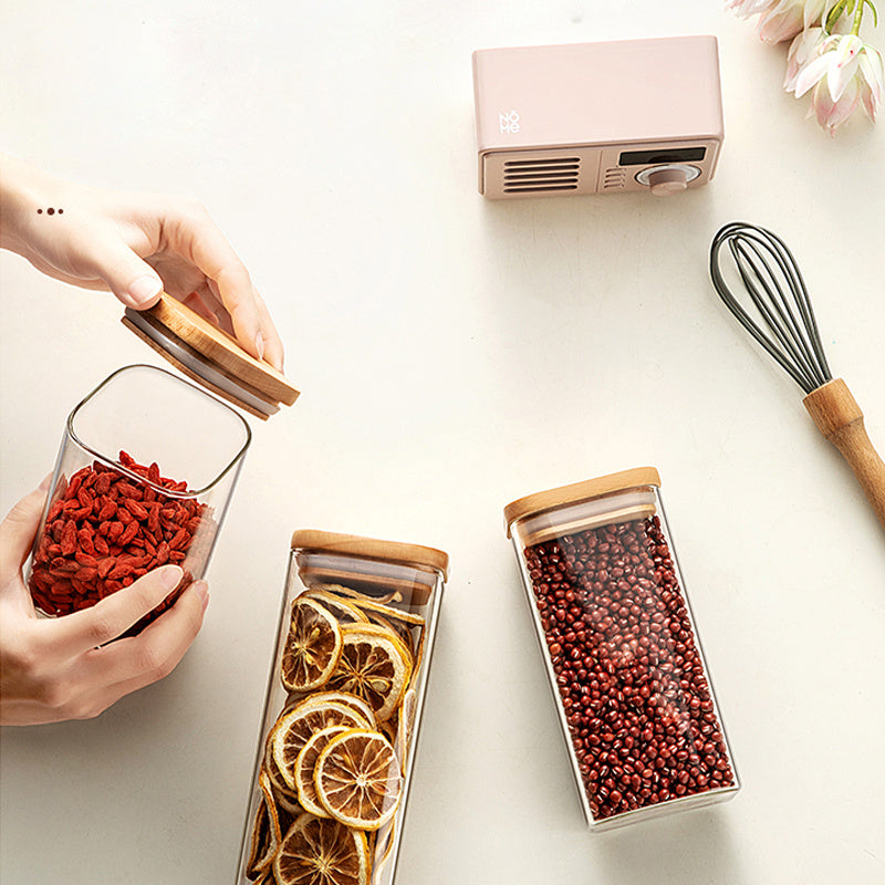 Dried Fruit Glass Storage Jar